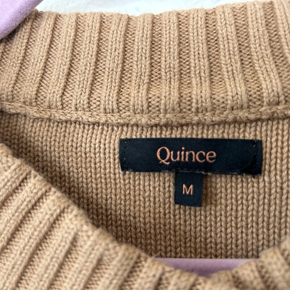 Quince Women's Brown Button-Up Cardigan - Picture 2 of 5